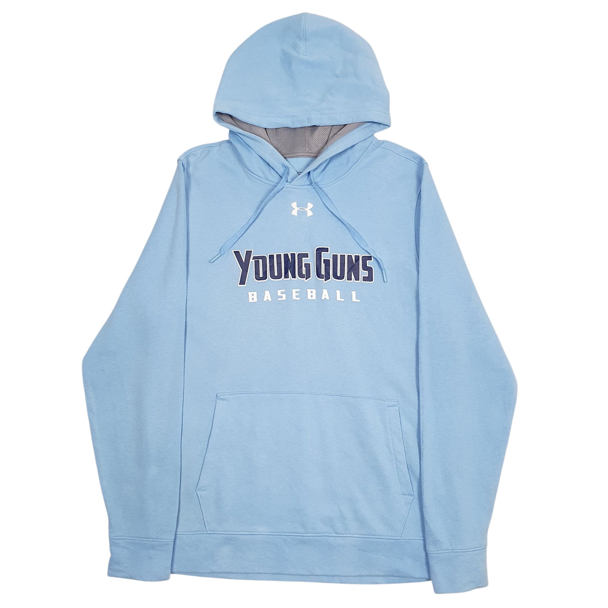 Mens Blue Under Armour Cold Gear Hoodie Jumper