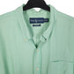 Mens Green Ralph Lauren Lightweight  Shirt