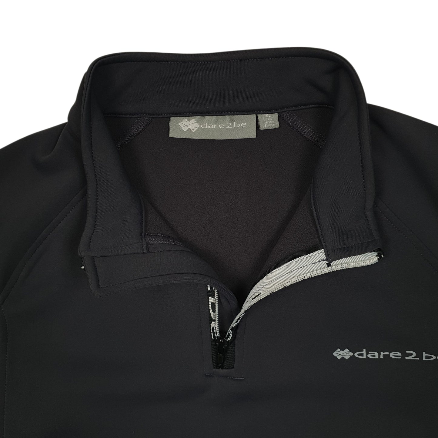 Mens Grey Dare2be  Quarter Zip Jumper