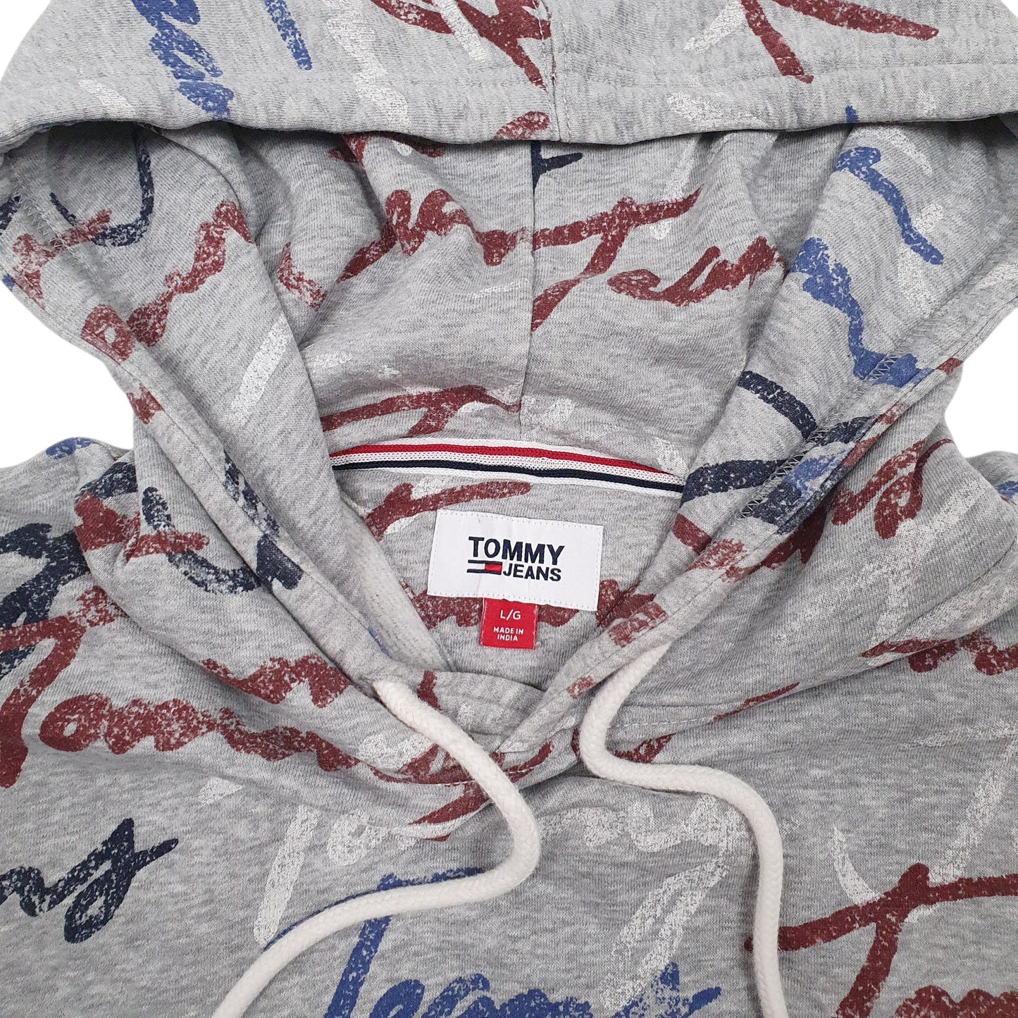 Mens Grey Tommy Hilfiger  Hoodie Jumper