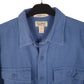 Mens Blue L.L.Bean Thick Chamois  Shirt
