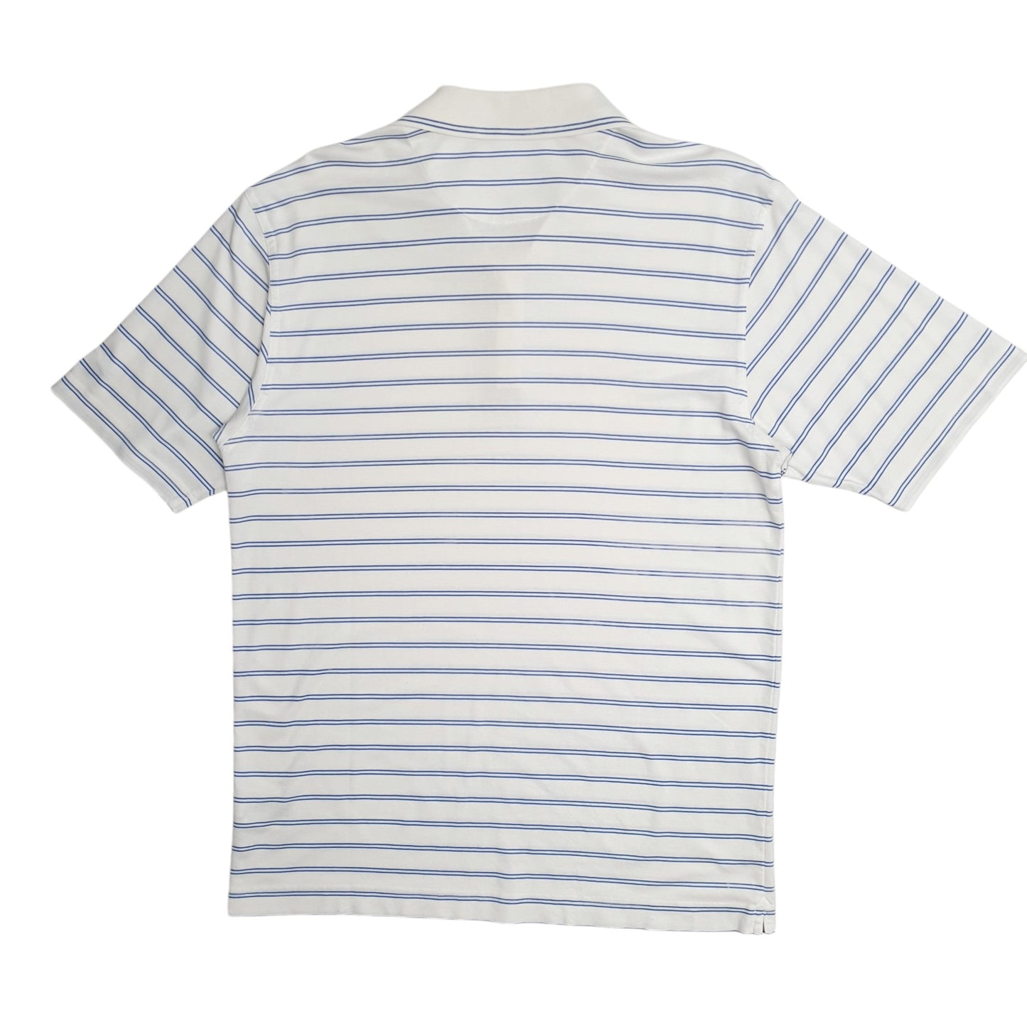 Mens White Nike  Crewneck Polo Shirt