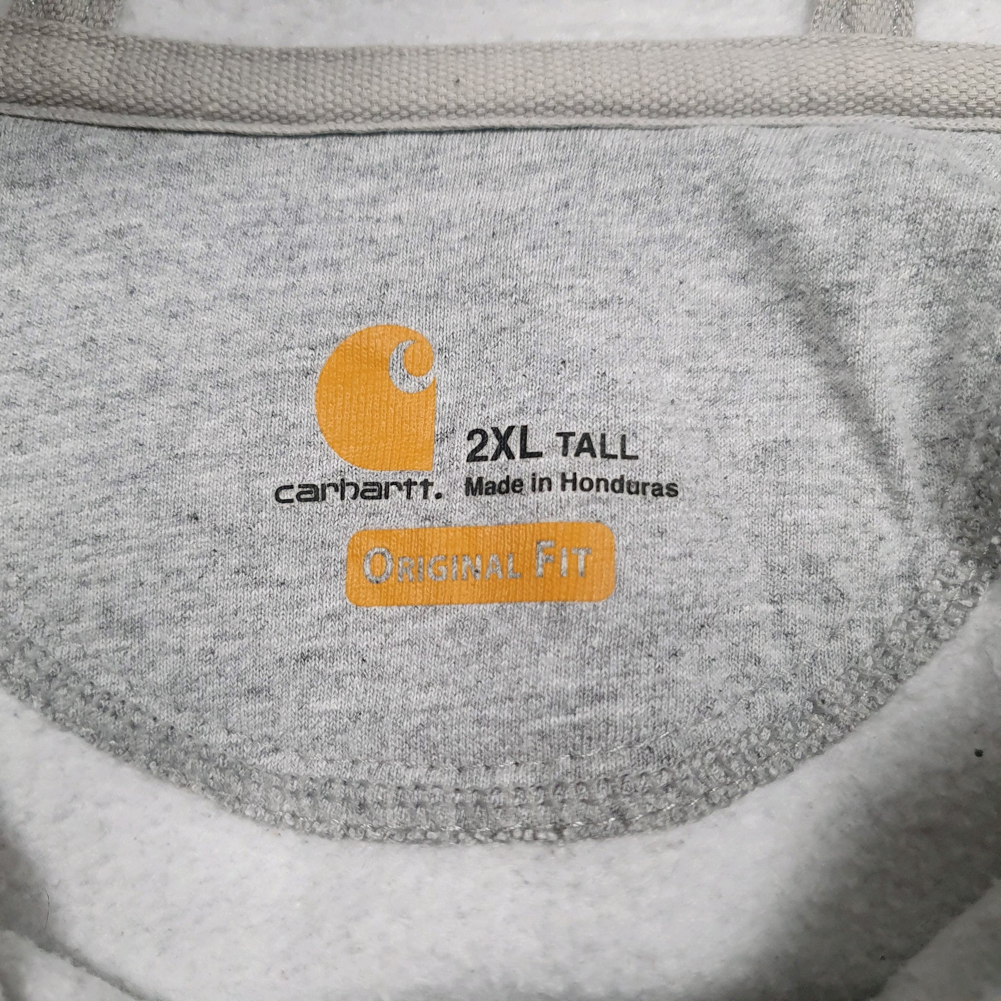 Mens Grey Carhartt  Hoodie Jumper