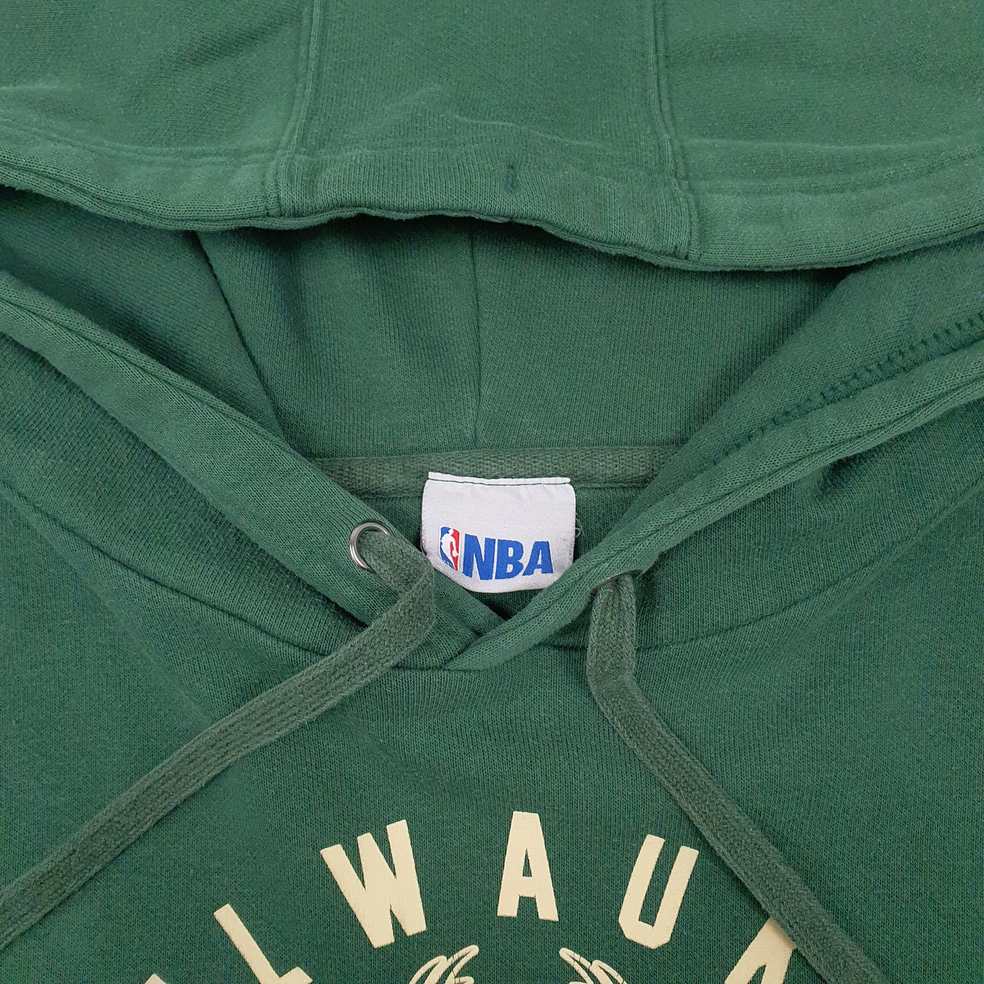 Mens Green NBA Milwaukee Bucks Hoodie Jumper
