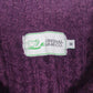 Womens Purple Original Aran Co. Knitwear  Coat