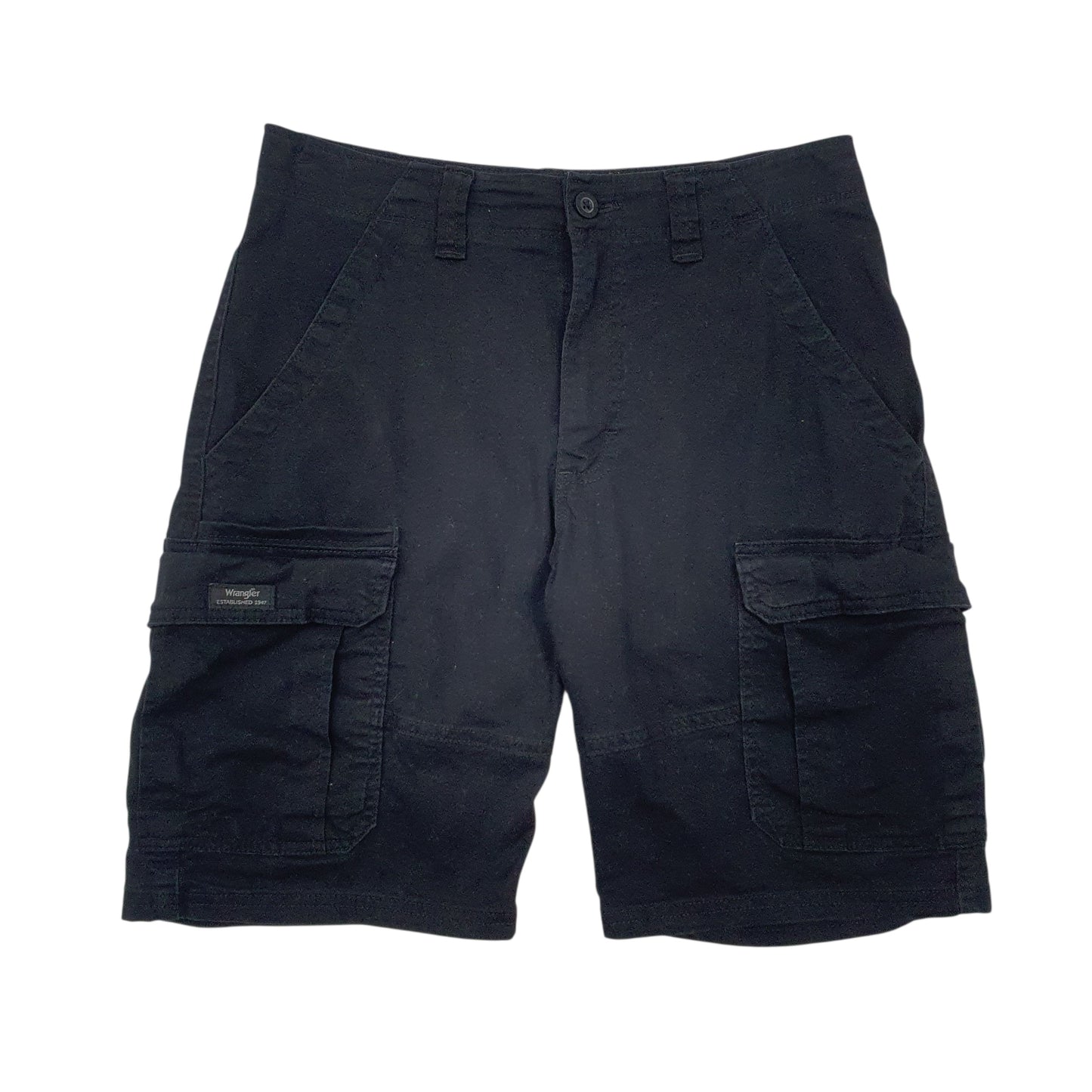Mens Black Wrangler  Cargo Shorts