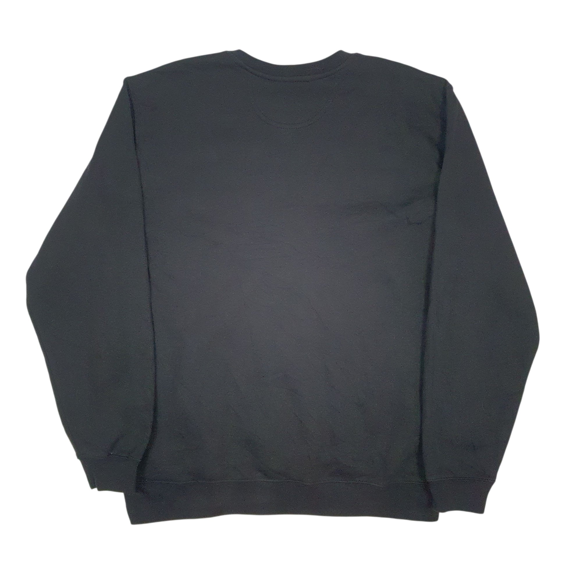 Mens Black Carhartt Loose Fit Crewneck Jumper