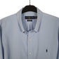 Mens Blue Ralph Lauren Performance  Shirt