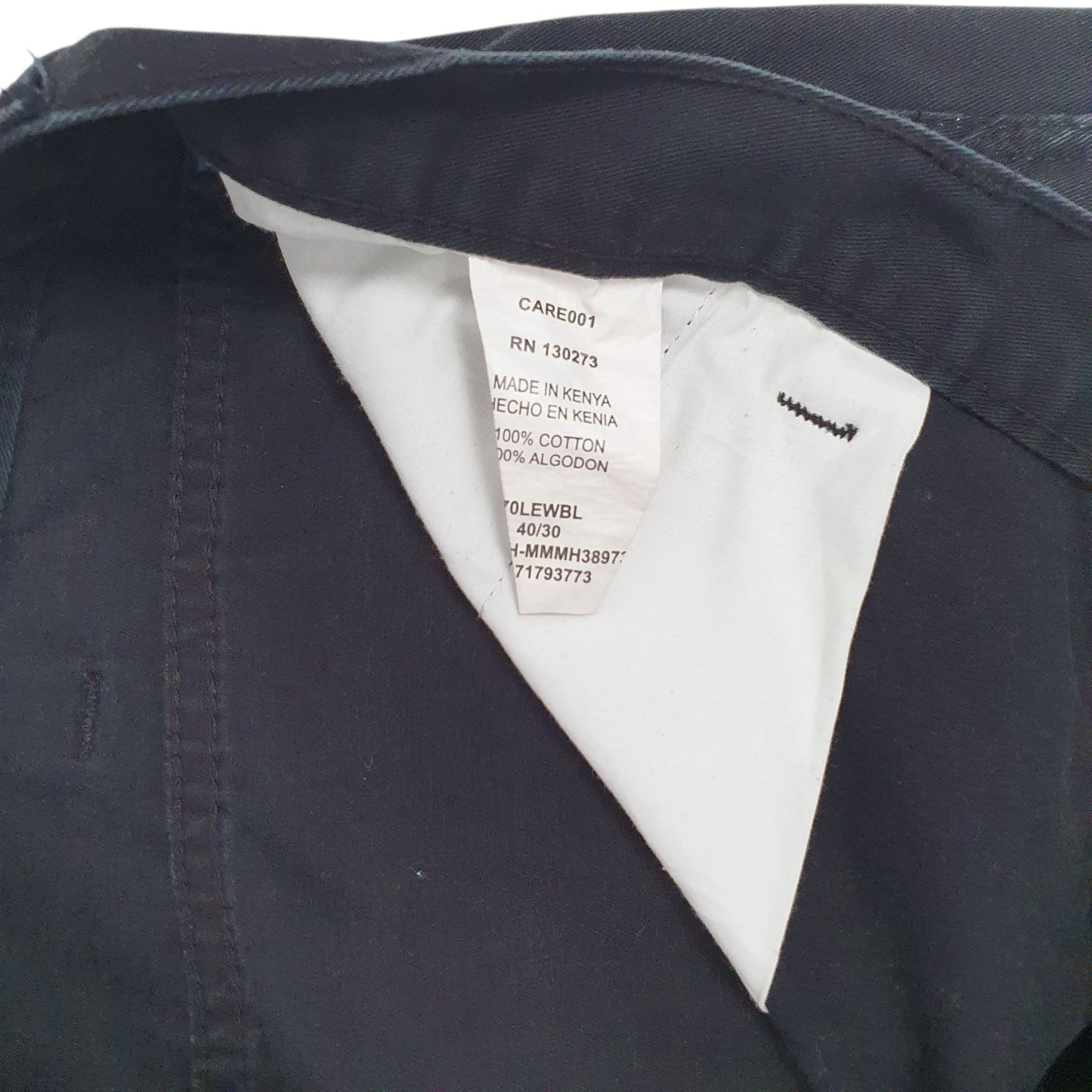 Mens Black Wrangler   Trousers