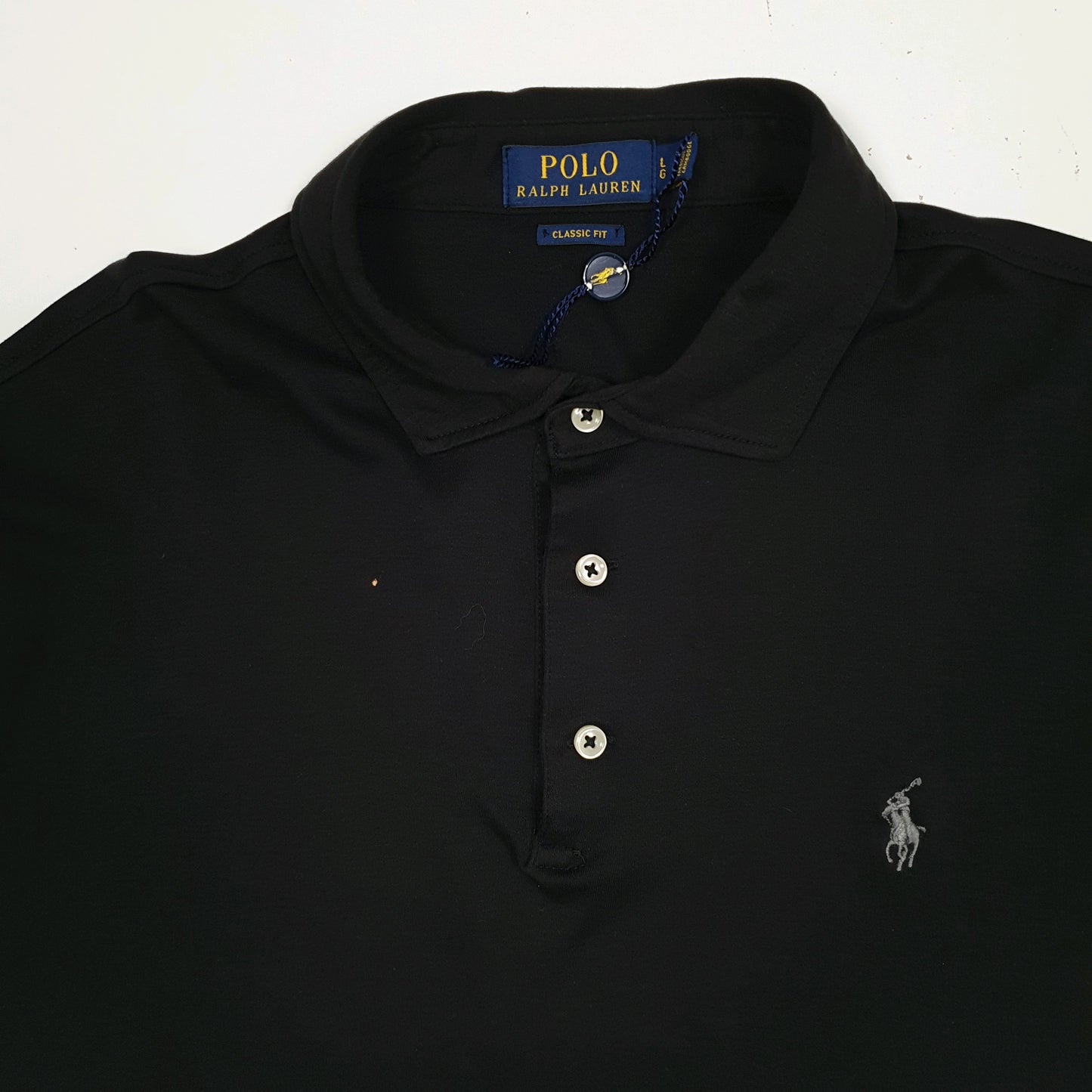 Mens Black Polo Ralph Lauren   Polo Shirt