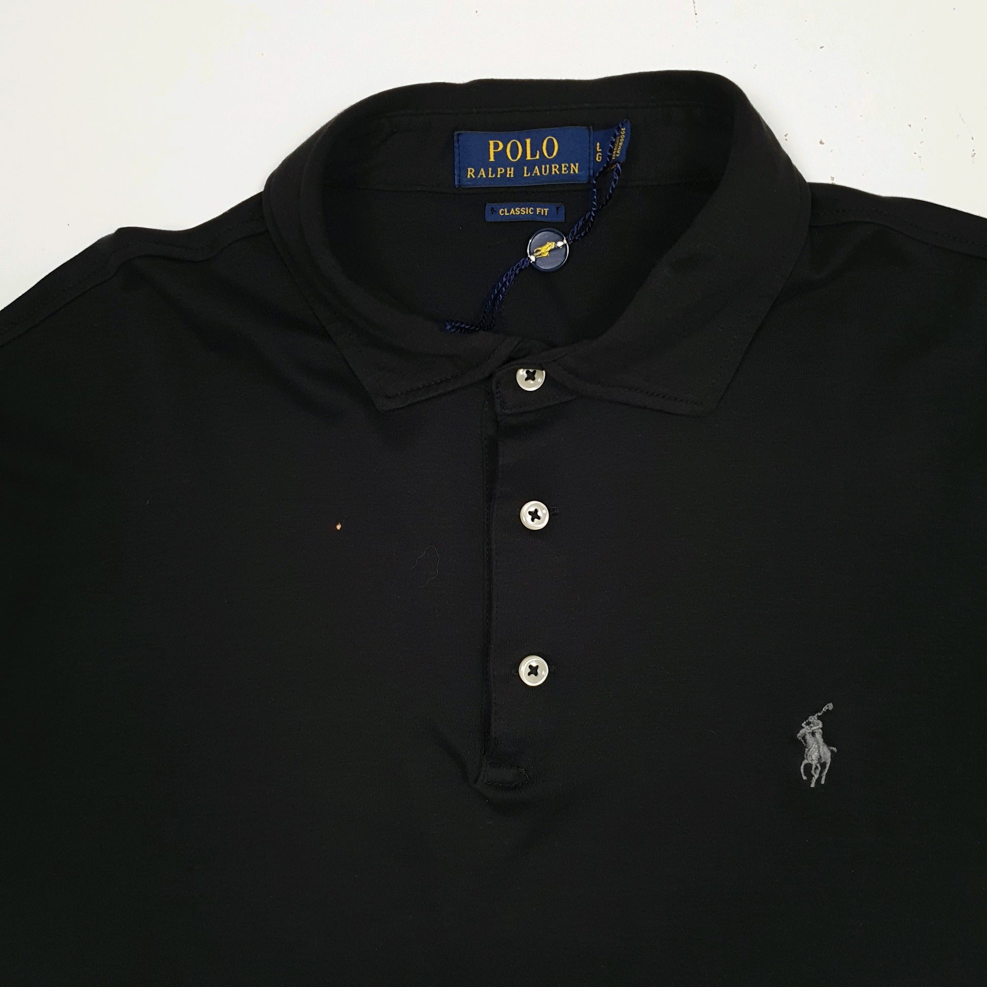 Mens Black Polo Ralph Lauren   Polo Shirt