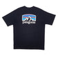 Mens Black Patagonia   T Shirt