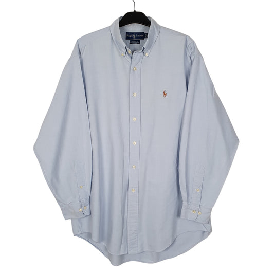 Mens Blue Ralph Lauren  Long Sleeve Shirt