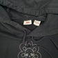 Womens Black Levis Baggy Hoodie Jumper