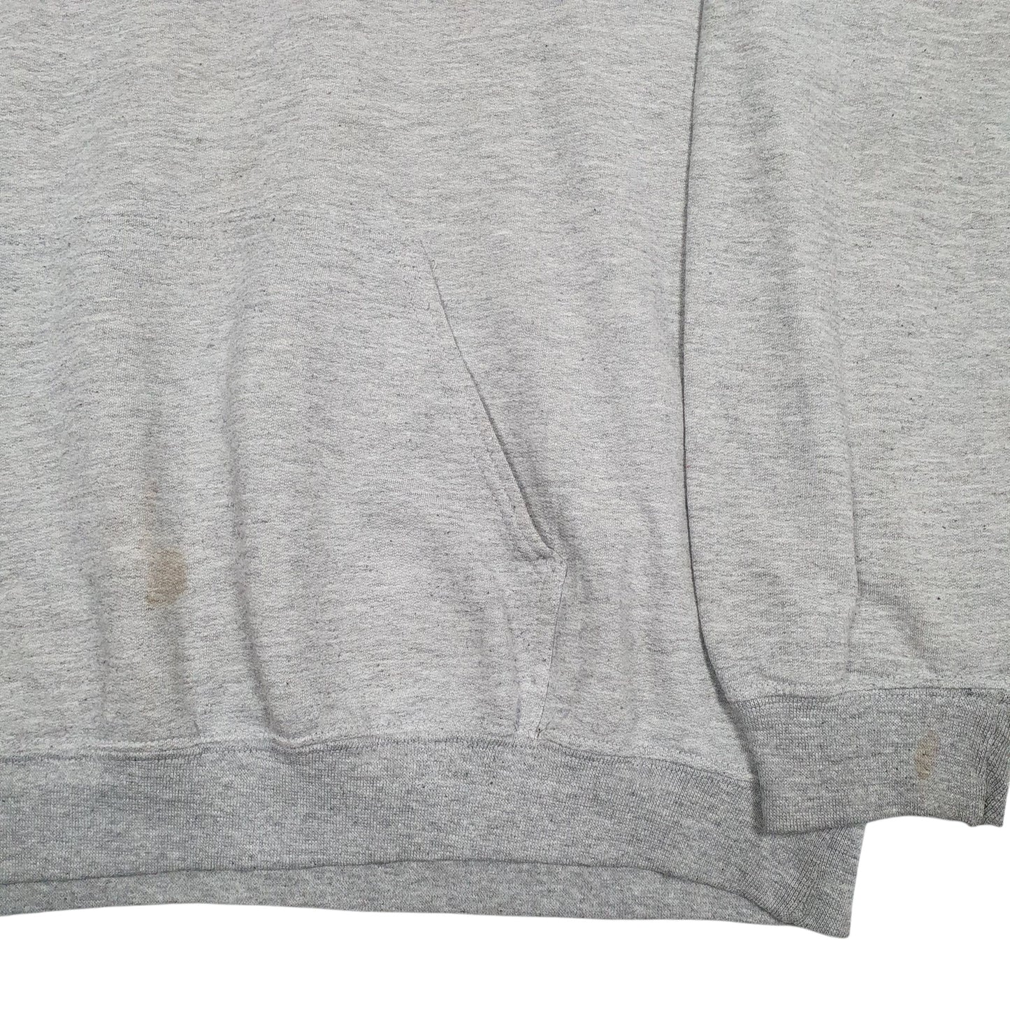 Mens Grey Adidas Spellout Hoodie Jumper