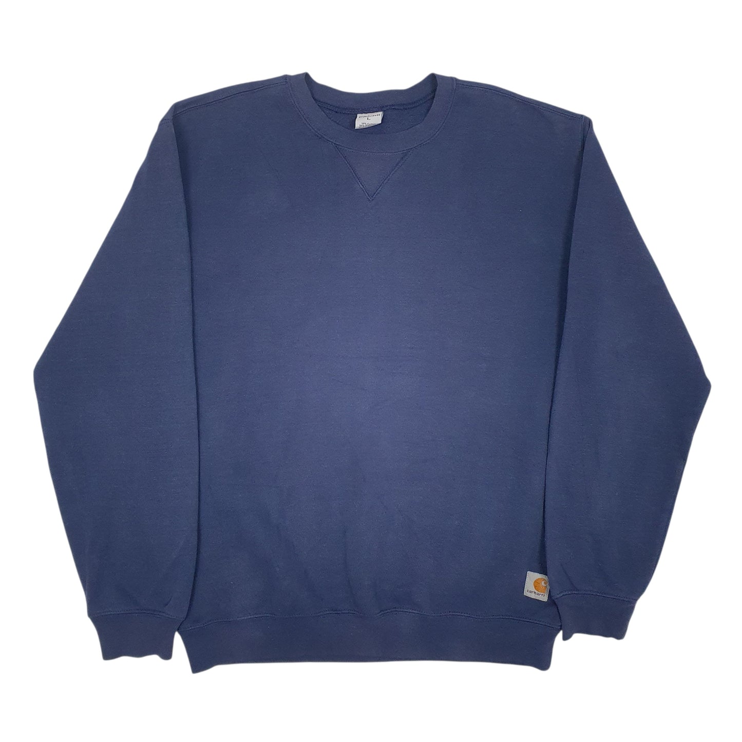 Mens Navy Carhartt Vintage Crewneck Jumper