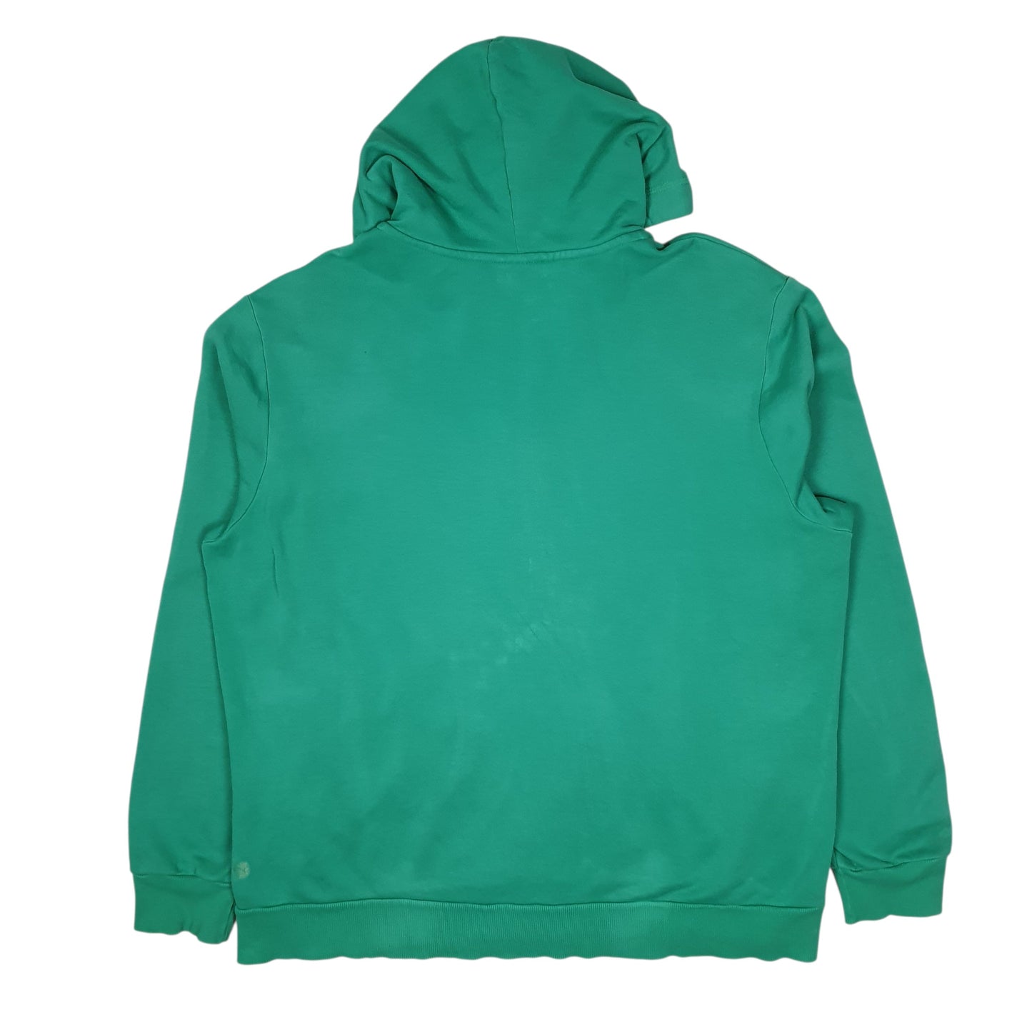Mens Green Puma Hoodie Full Zip Jumper