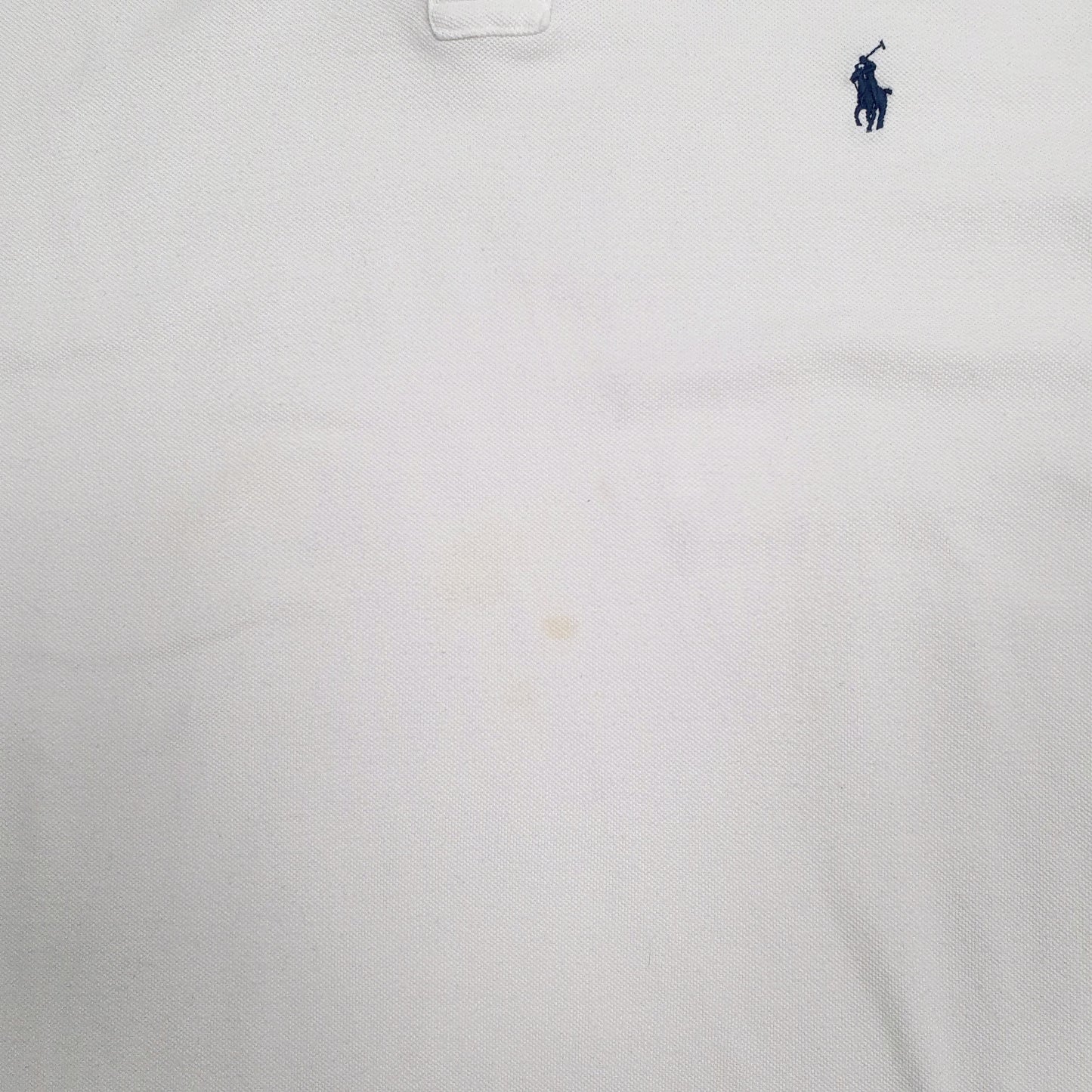 Mens White Polo Ralph Lauren   Polo Shirt