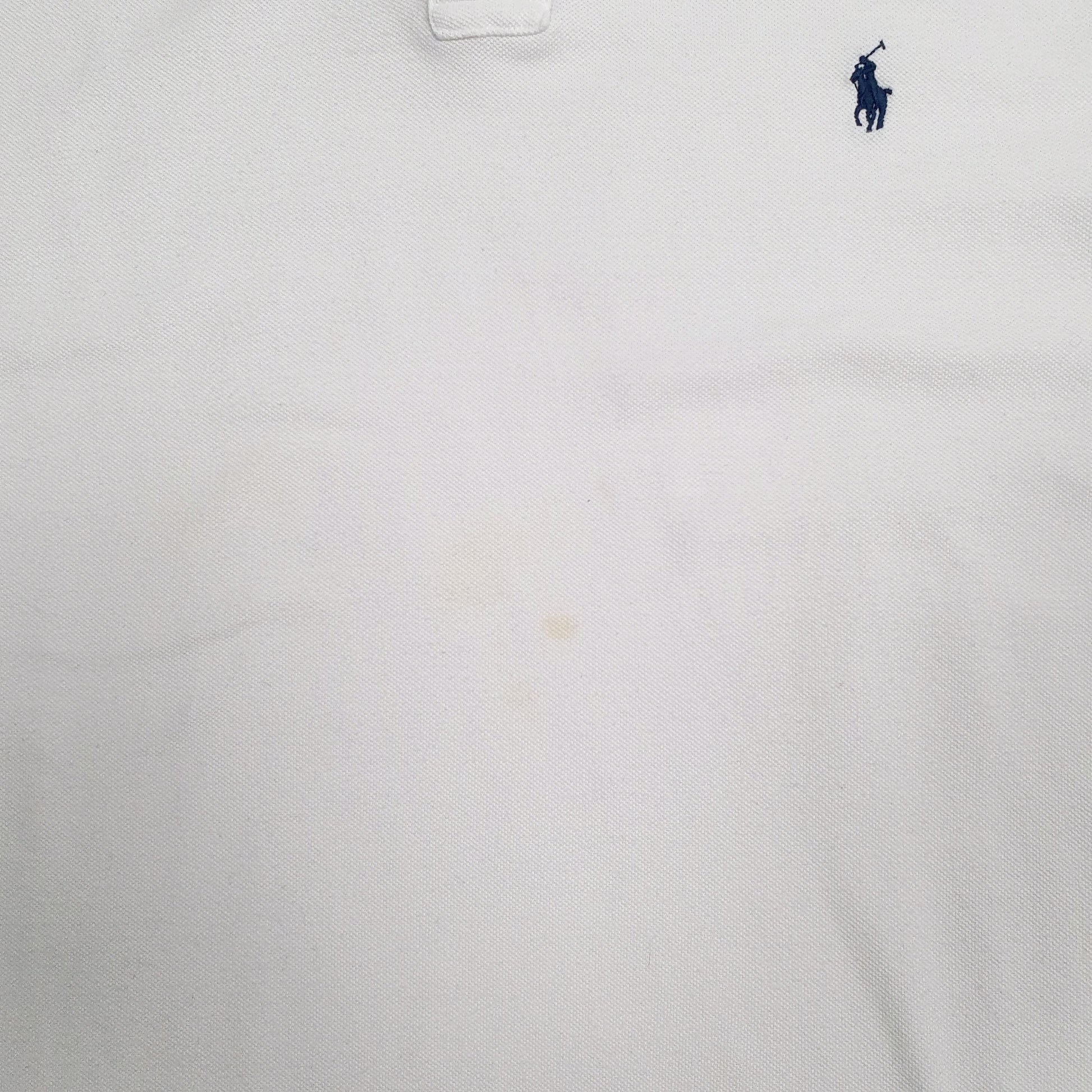 Mens White Polo Ralph Lauren   Polo Shirt