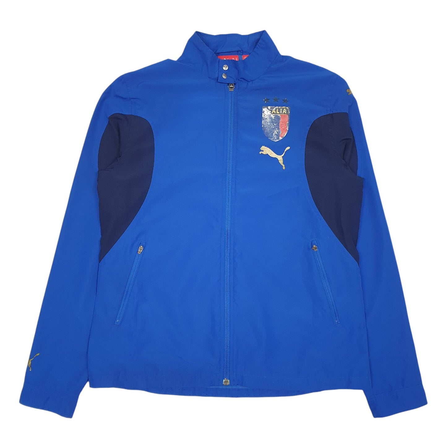 Womens Blue Puma Italia  Coat