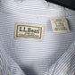 Mens Blue L.L.Bean   Shirt