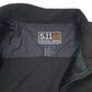 Mens Black 511 tatical  Full Zip Jumper