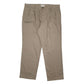 Mens Brown Dockers Pleated Chino Trousers