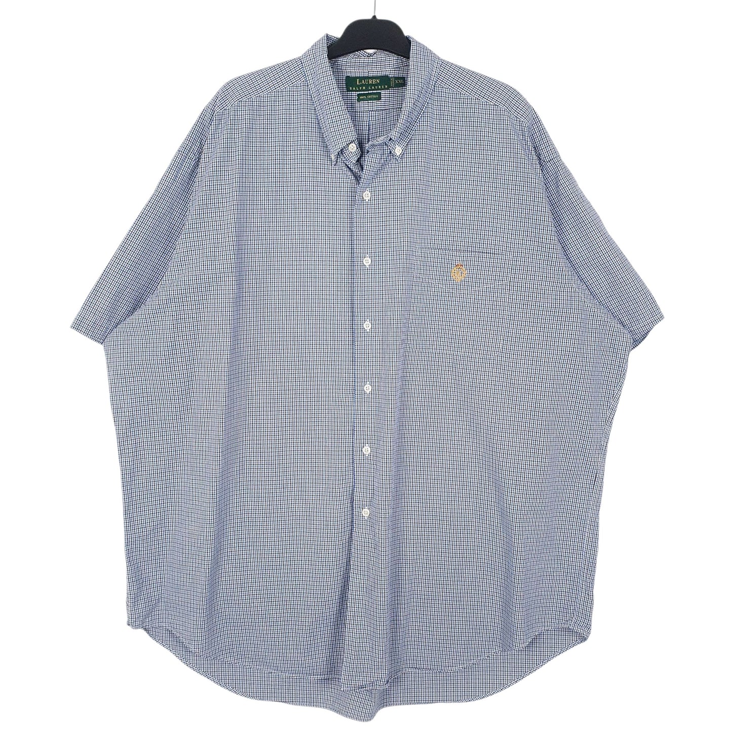 Mens Blue Ralph Lauren  Short Sleeve Shirt
