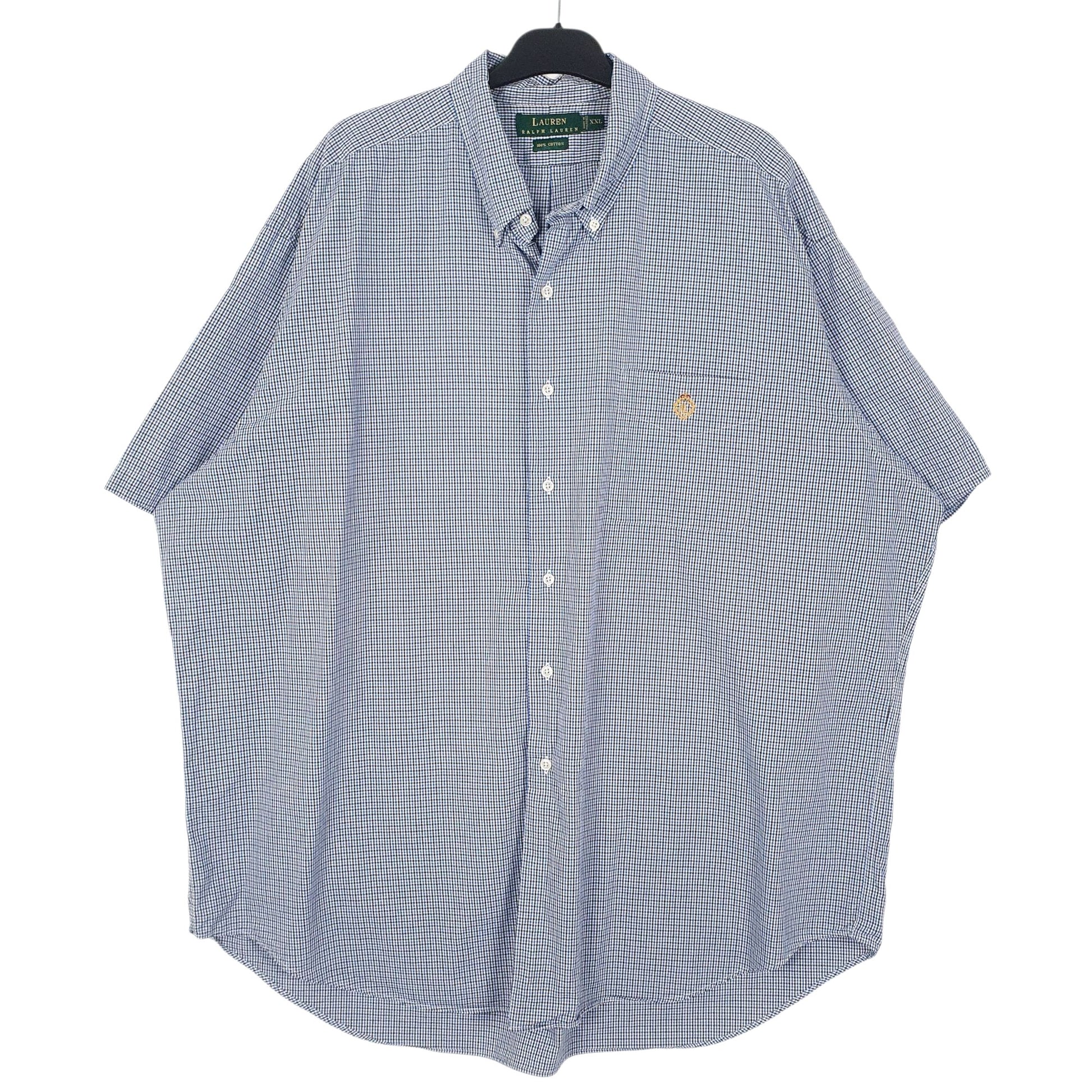 Mens Blue Ralph Lauren  Short Sleeve Shirt
