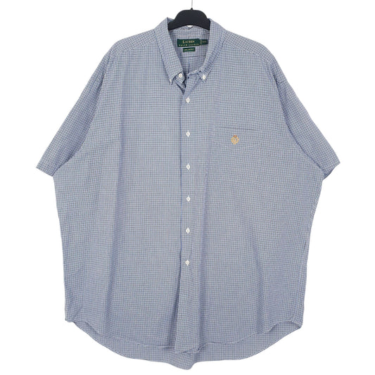 Mens Blue Ralph Lauren  Short Sleeve Shirt