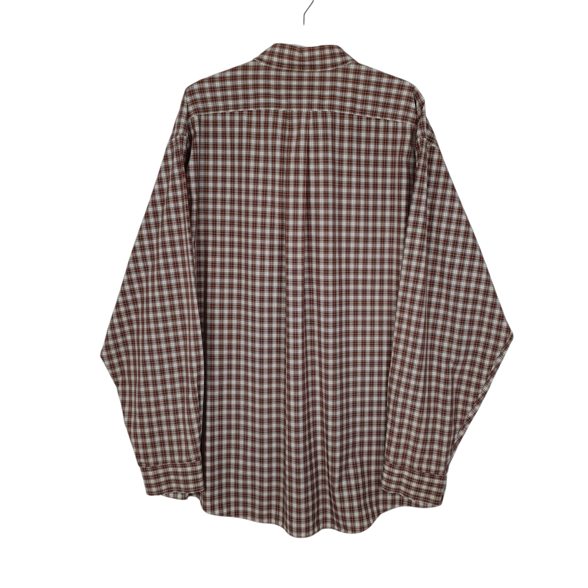 Mens Burgundy L.L.Bean   Shirt