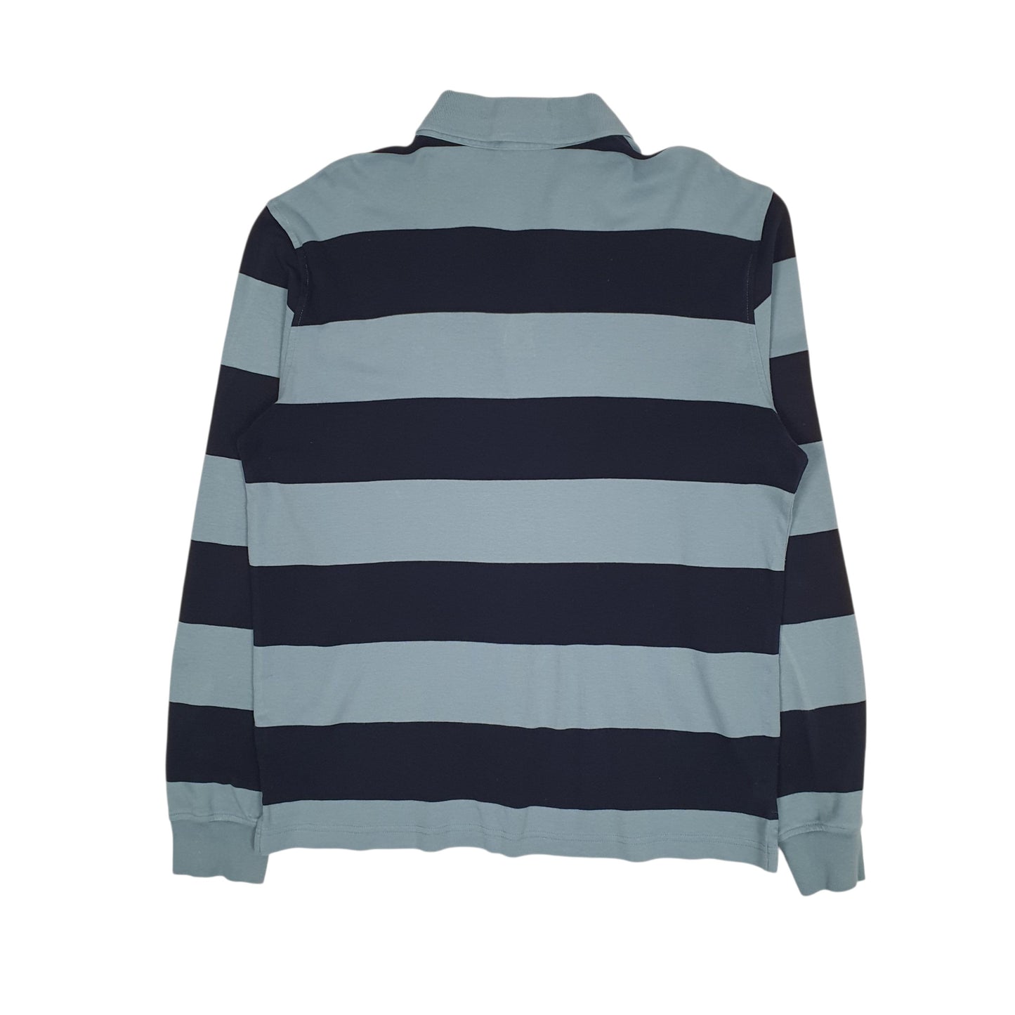 Mens Blue Tommy Hilfiger  Crewneck Polo Shirt