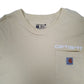 Mens Yellow Carhartt   T Shirt