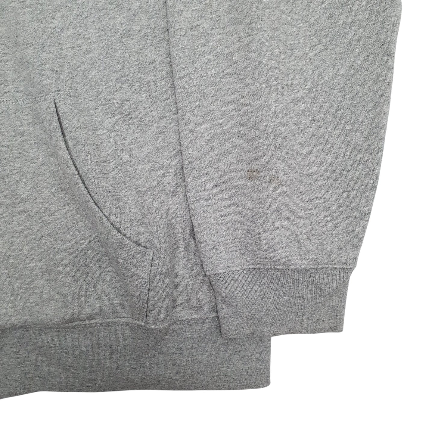 Mens Grey Tommy Hilfiger Hoodie Spellout Full Zip Jumper