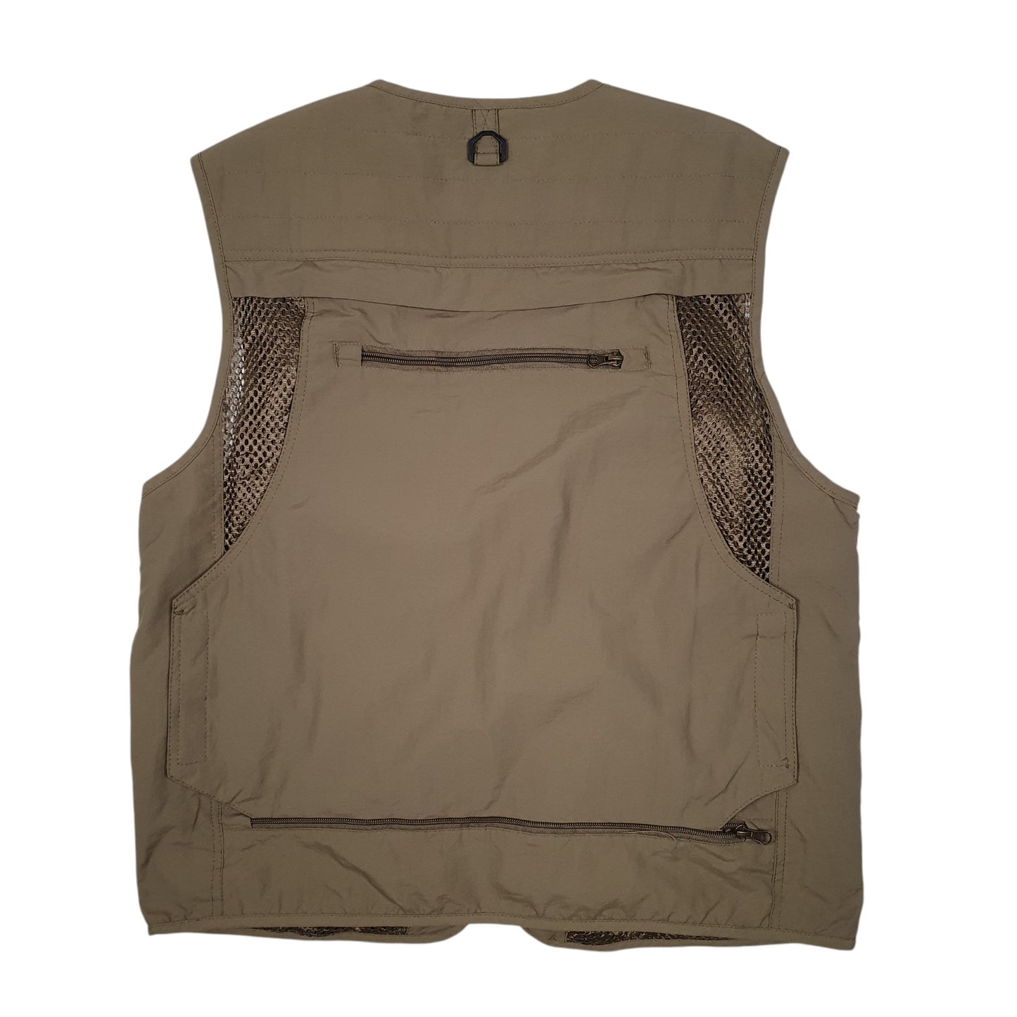 Mens Grey Outdoor Hunting Fishing Utility Vest  Coat