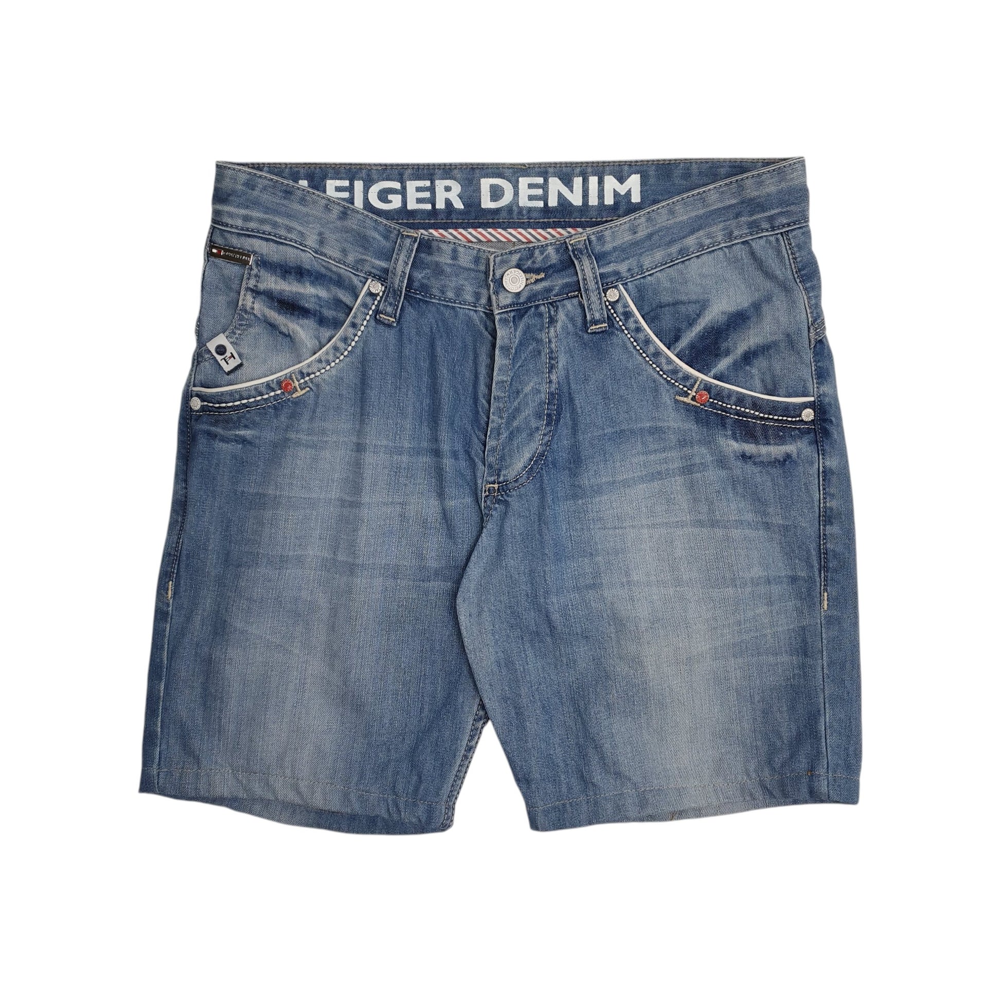 Mens Blue Tommy Hilfiger  Denim Shorts