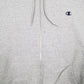 Mens Grey Champion  Full Zip Jumper