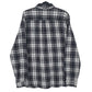 Mens Grey L.L.Bean Flannel  Shirt