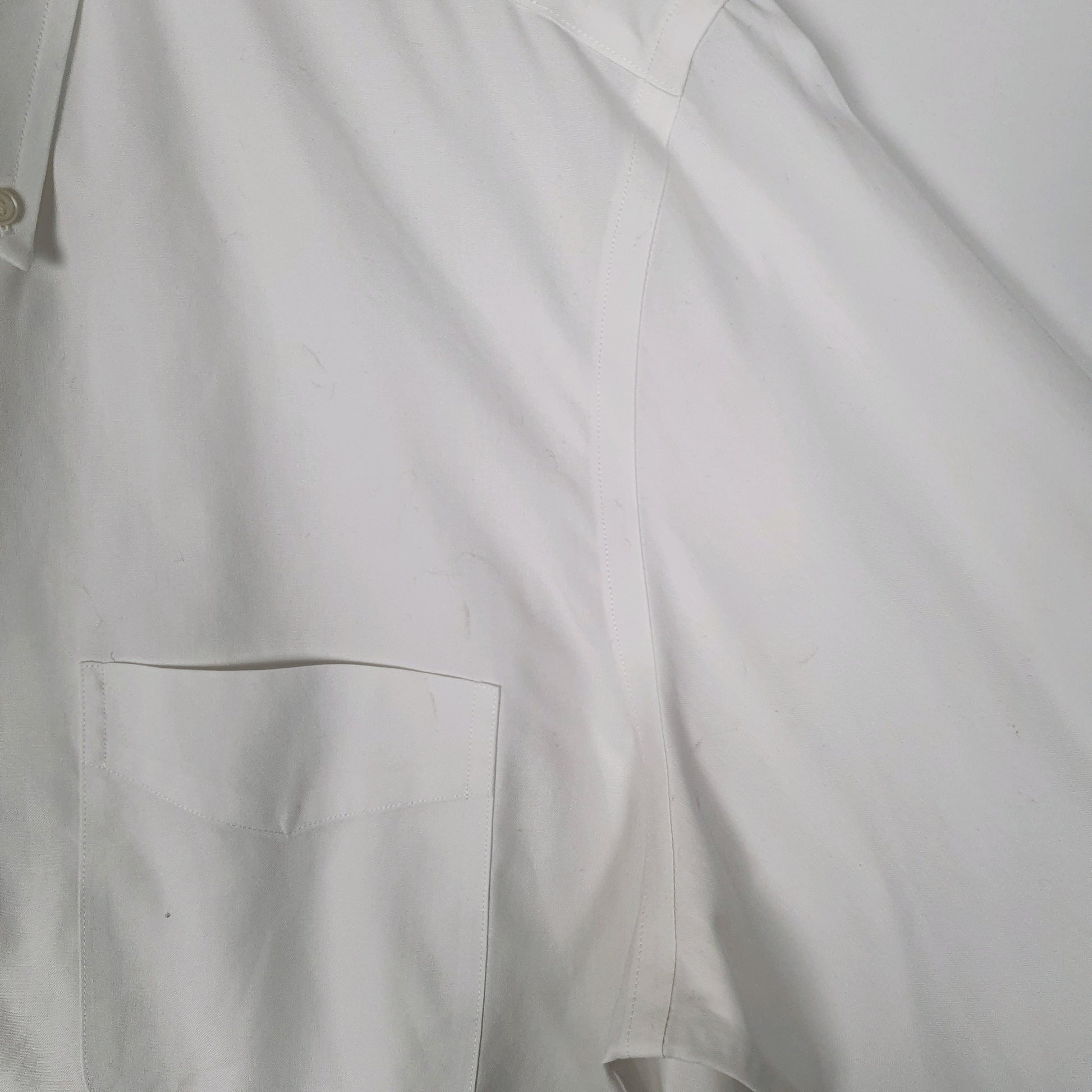 Mens White L.L.Bean   Shirt