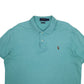 Mens Blue Polo Ralph Lauren Pima Soft Touch  Polo Shirt
