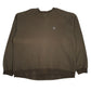 Mens Khaki Champion  Crewneck Jumper