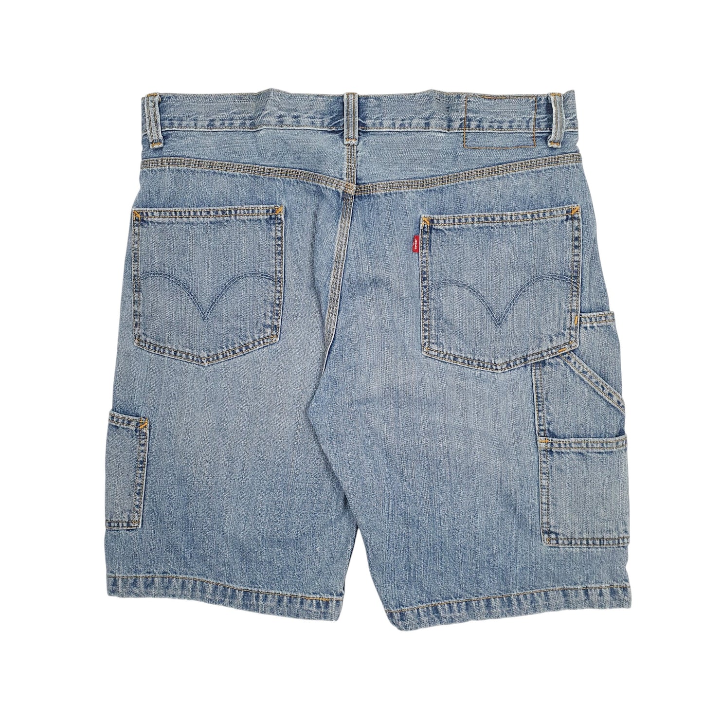 Mens Blue Levis Carpenter Vintage 00s  Shorts