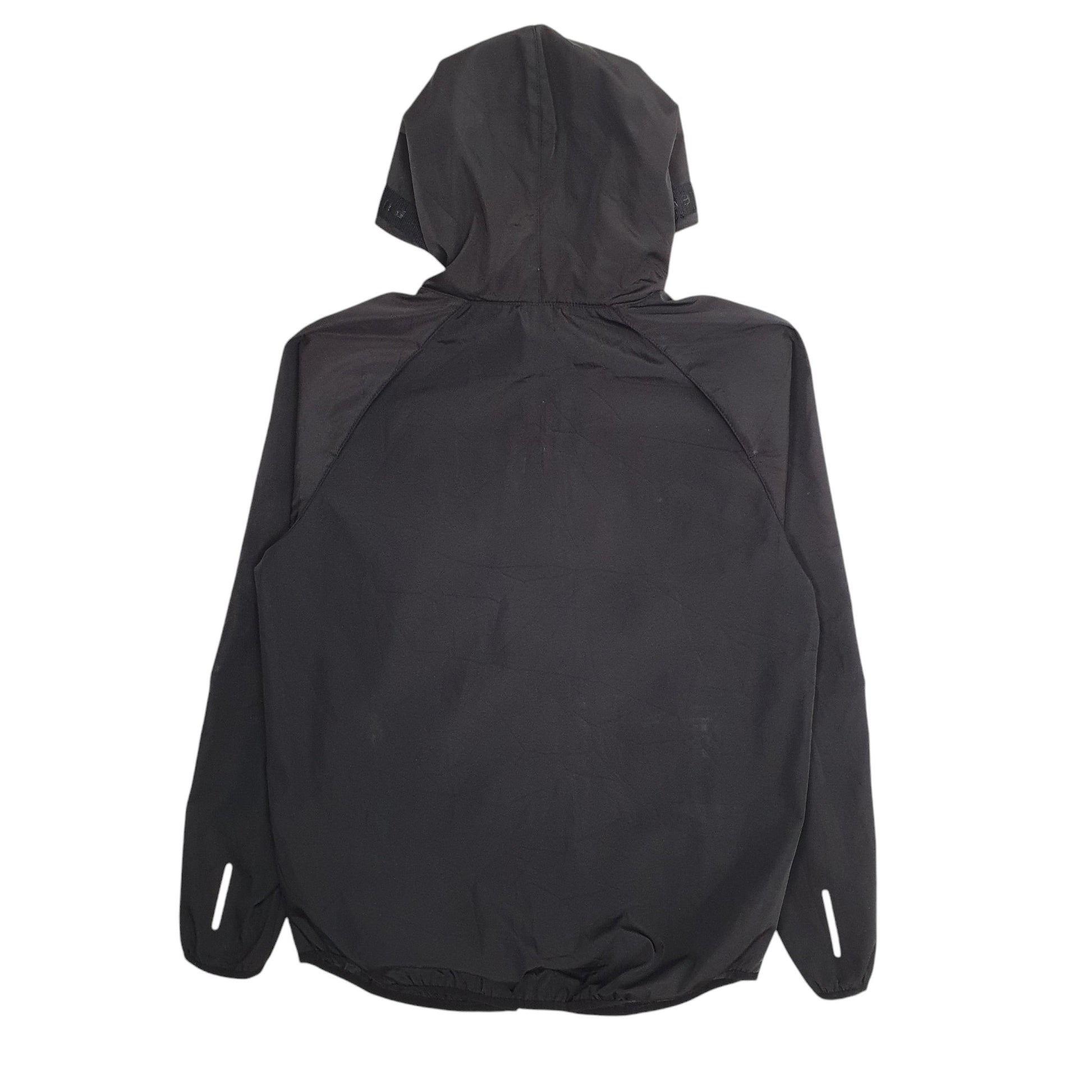 Mens Black Puma Active Running Reflective  Coat