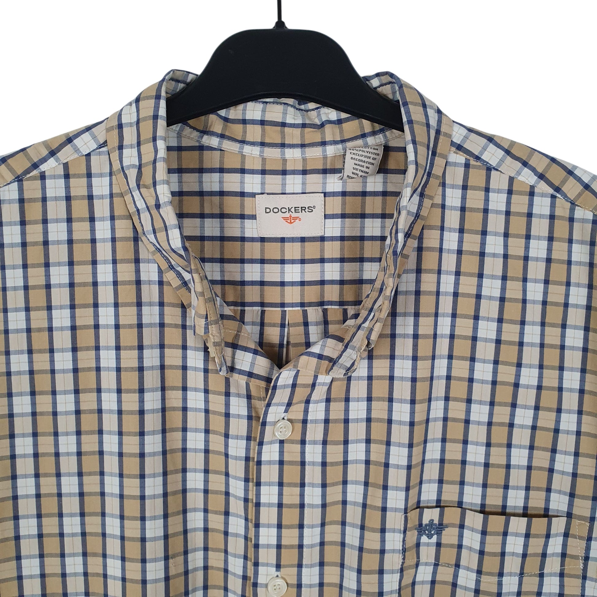 Mens Beige Dockers   Shirt