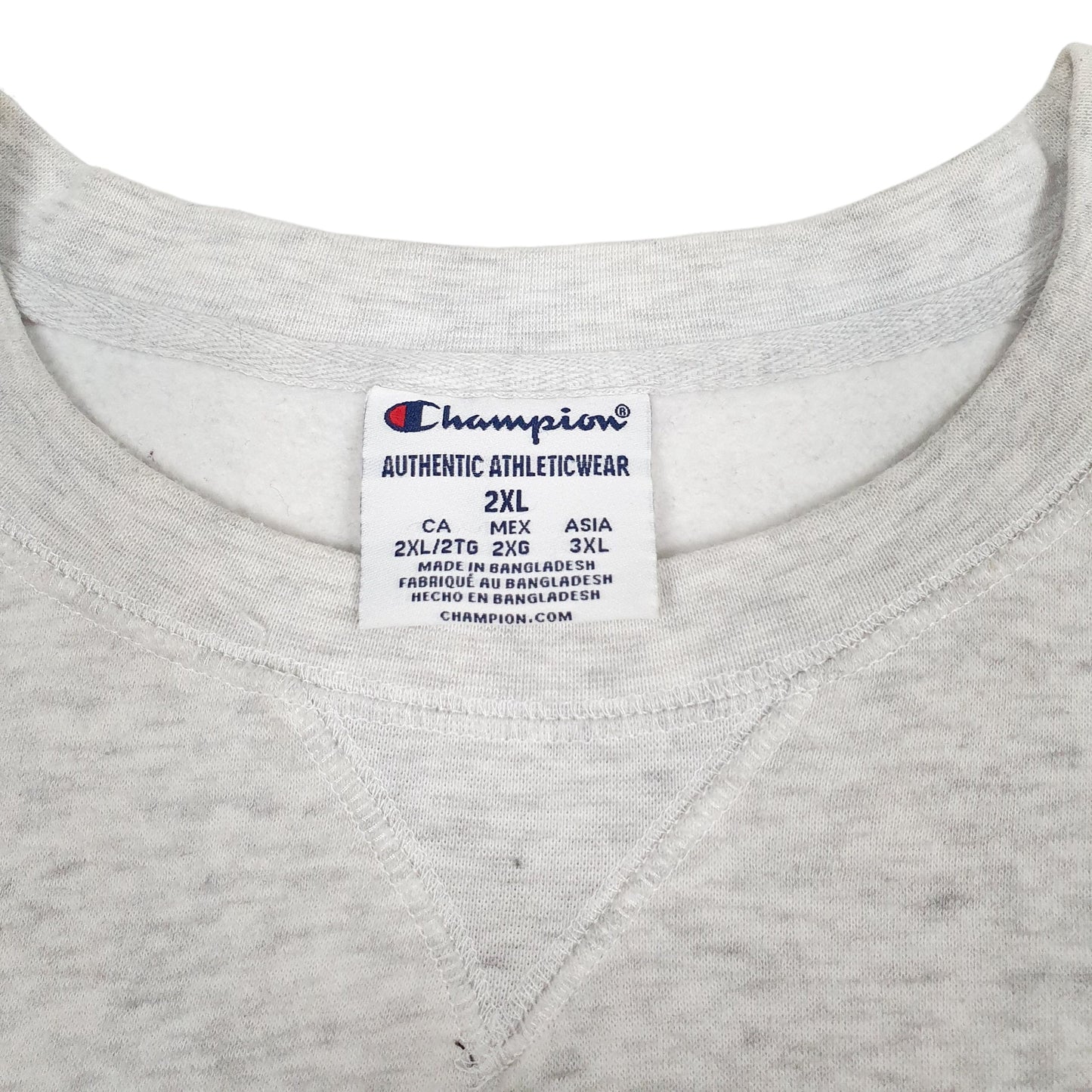 Mens Grey Champion Hoosiers Crewneck Jumper