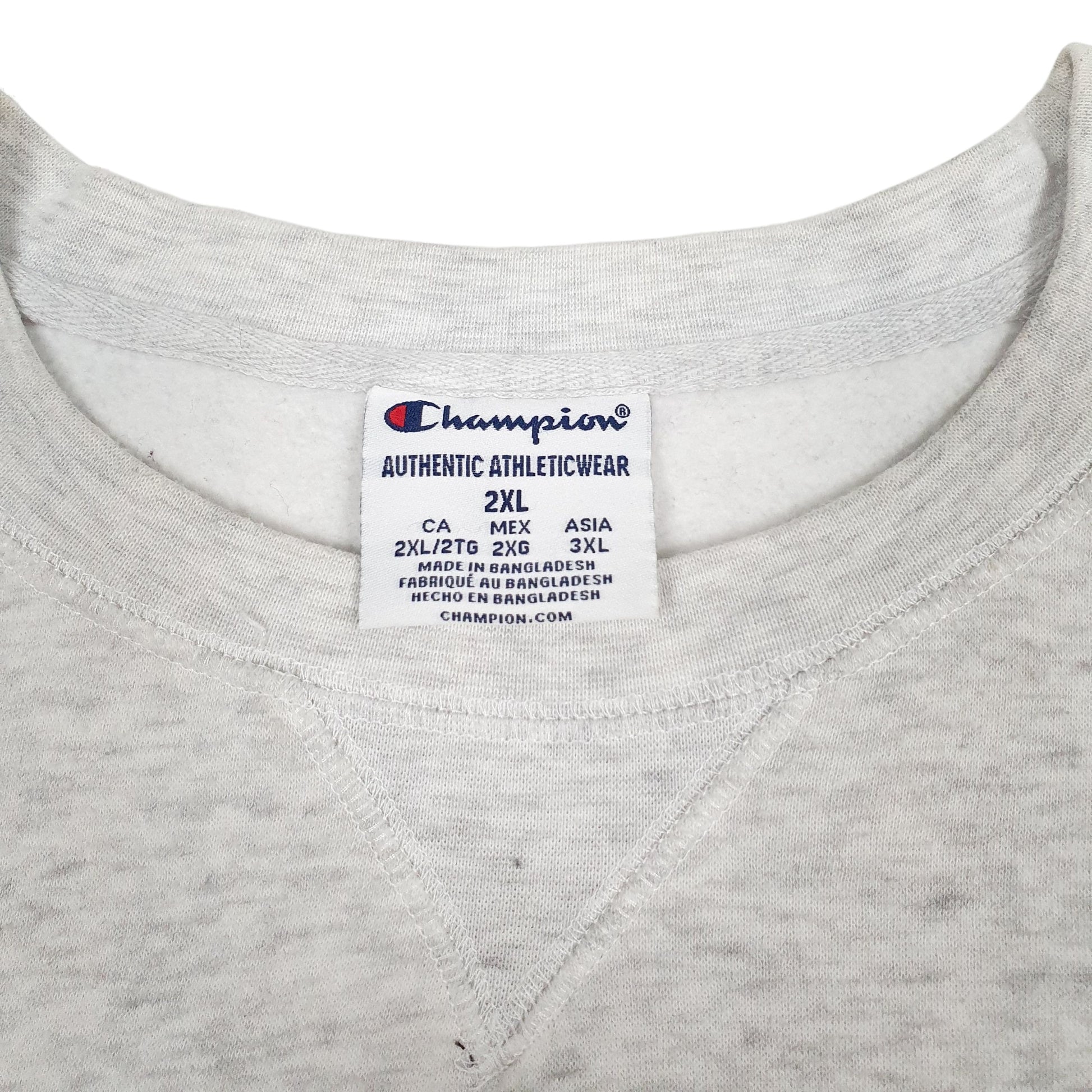 Mens Grey Champion Hoosiers Crewneck Jumper