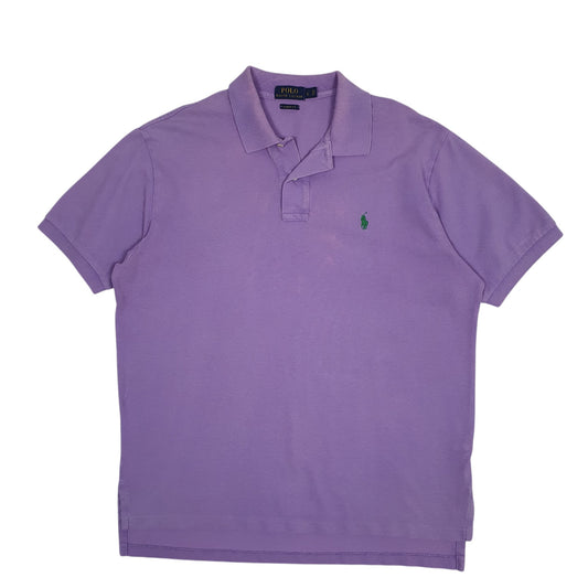 Mens Purple Polo Ralph Lauren  Short Sleeve Polo Shirt