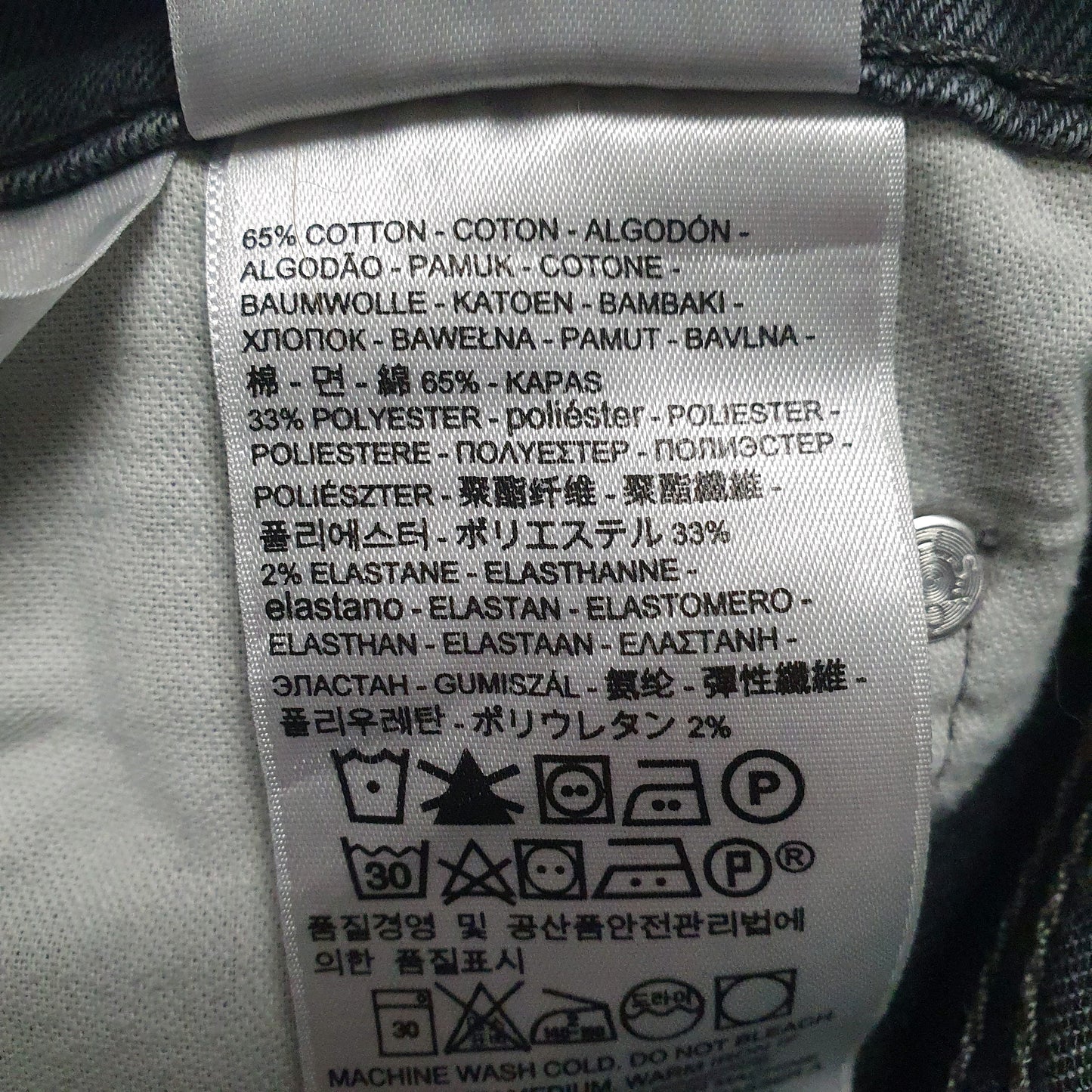 Mens Grey Levis   Jeans