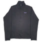 Womens Black Patagonia  Quarter Zip Jumper