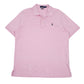Mens Pink Polo Ralph Lauren  Short Sleeve Polo Shirt